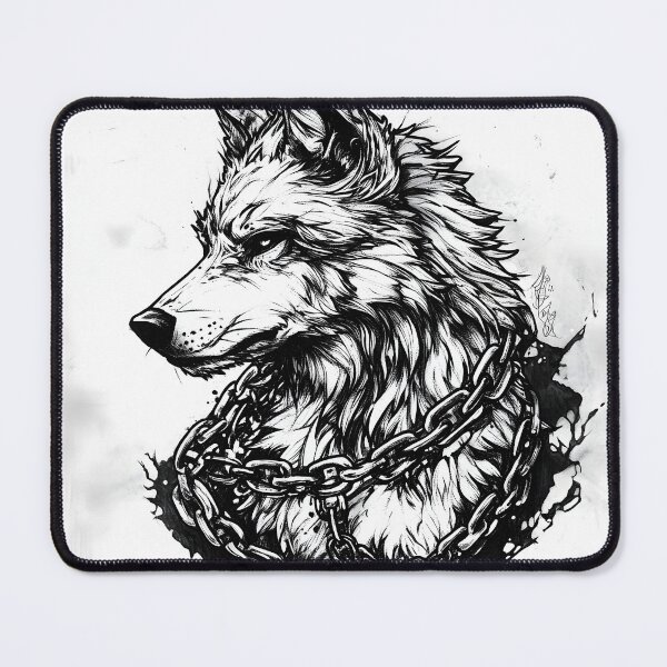 Item preview, Realistic Wolf pencil drawing designed and sold by Pencil-Art.