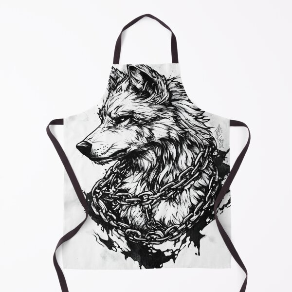Item preview, Realistic Wolf pencil drawing designed and sold by Pencil-Art.