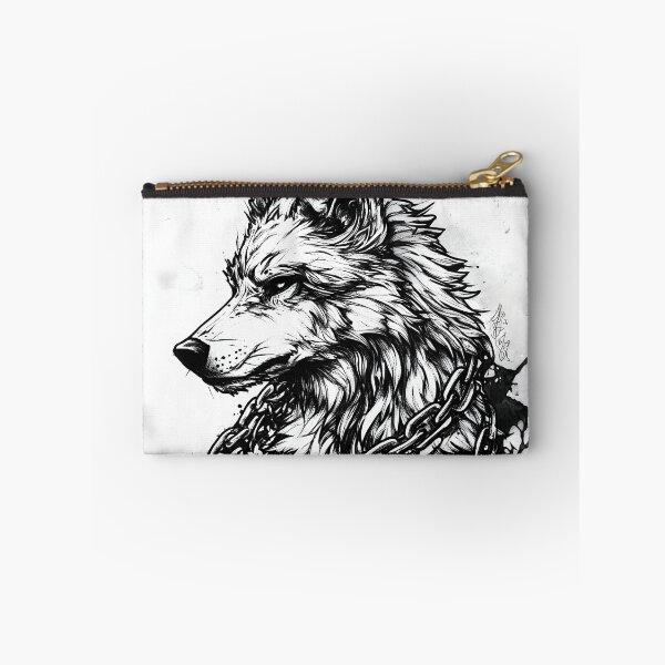 Item preview, Realistic Wolf pencil drawing  designed and sold by Pencil-Art.