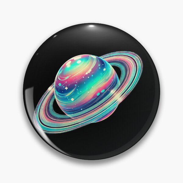 Item preview, SATURN | HOLOGRAPHIC EFFECT designed and sold by TeenVibe-Shop.