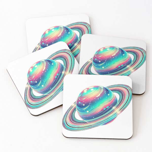 Item preview, SATURN | HOLOGRAPHIC EFFECT designed and sold by TeenVibe-Shop.