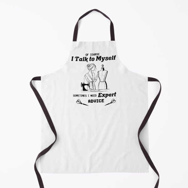 Item preview, of course I talk to myself, sewing funny designed and sold by EwaVerse.