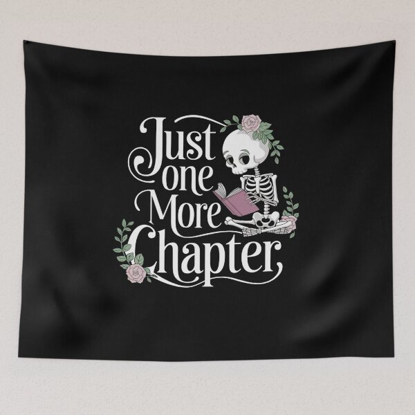 Item preview, just one more chapter skeleton designed and sold by Mateusz Majcherek.