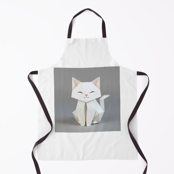 Item preview, Cute cat in origami style designed and sold by Zazeyy.