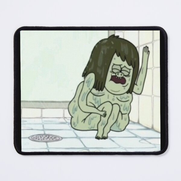 Item preview, MeMe "Muscle Guy Crying in the Shower" designed and sold by PatronesKawai.