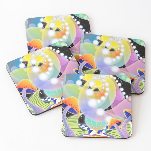 Item preview, Dog in magic universe  designed and sold by littlechocoprints.