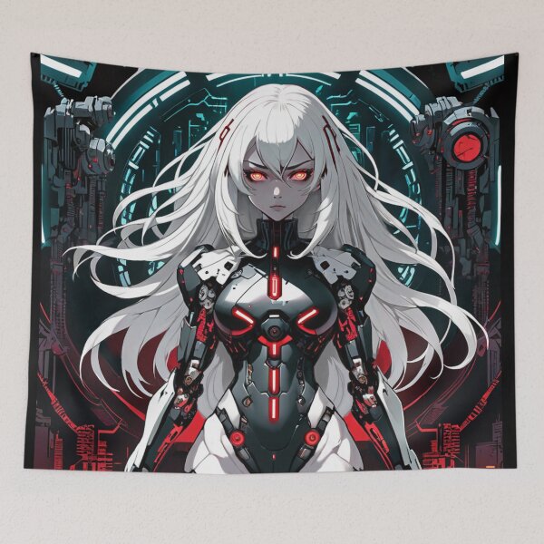 Item preview, Dark Mecha Girl designed and sold by Kawaii-Ninja.