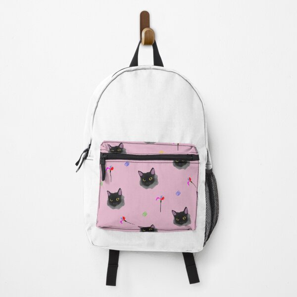 Item preview, Black Cat with his Favourite Toys: Pink designed and sold by Not-Kat.