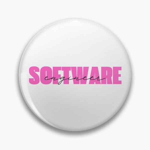 Item preview, Software Engineer Cute Pink Engineering designed and sold by CuteLovelyDesigns.
