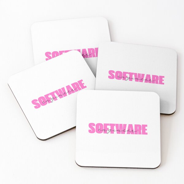 Item preview, Software Engineer Cute Pink Engineering designed and sold by CuteLovelyDesigns.