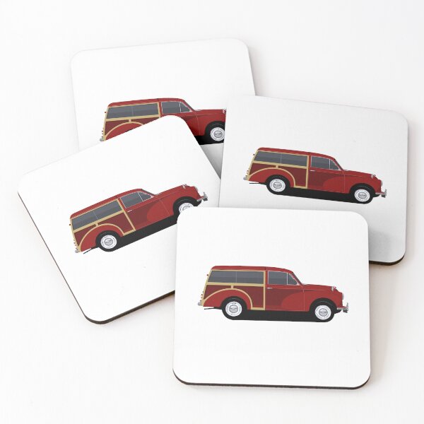 Item preview, Morris Minor Traveller (Burgundy) designed and sold by neil4404.