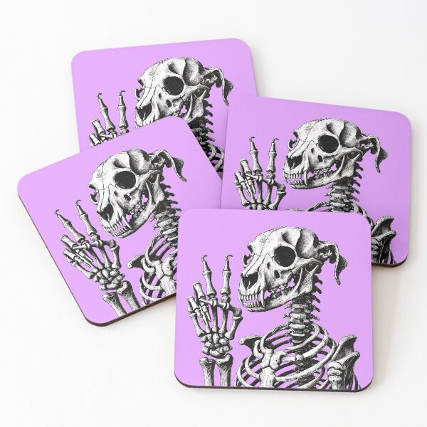 Item preview, Bones of Loyalty: Gothic Dog Skeleton TSQ designed and sold by TSQ.