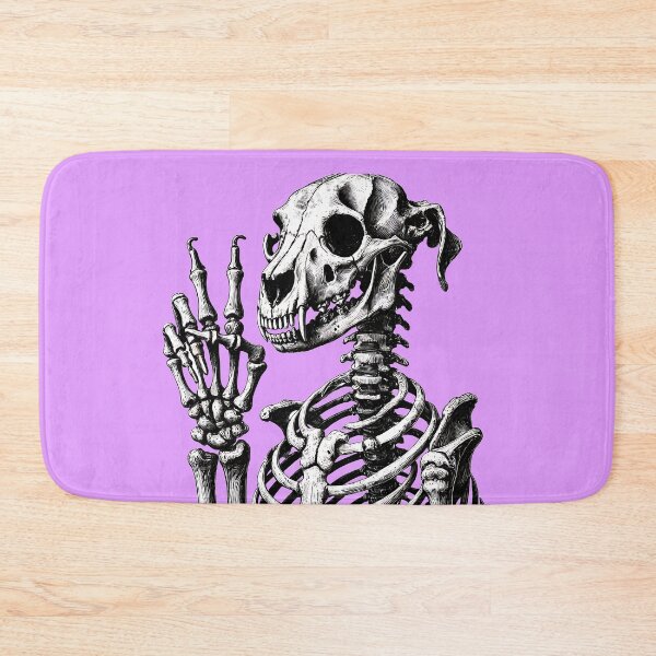 Item preview, Bones of Loyalty: Gothic Dog Skeleton TSQ designed and sold by TSQ.