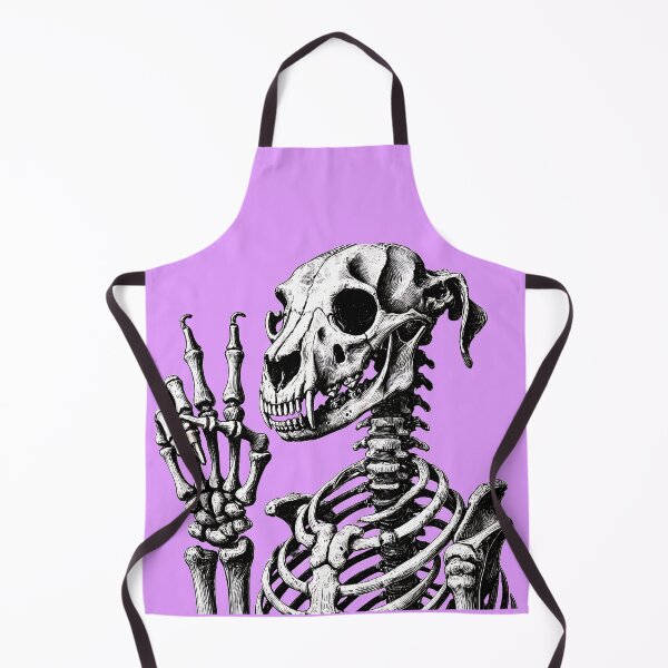 Item preview, Bones of Loyalty: Gothic Dog Skeleton TSQ designed and sold by TSQ.