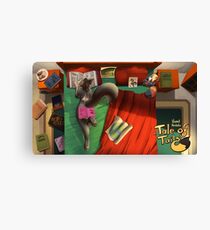 The Bookworm Canvas Print