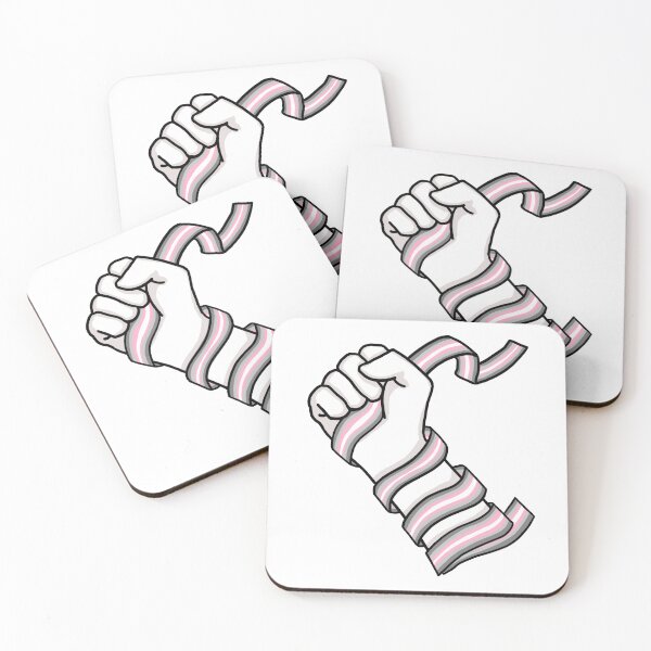 Item preview, Demigirl Pride Hand designed and sold by ImoogiN.