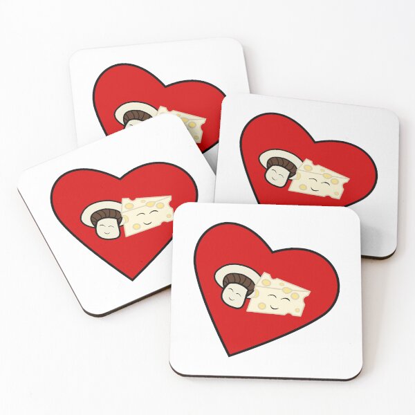 Item preview, Taste Buddies: Mushroom and Swiss Cheese designed and sold by HarveyHandcraftsandDesigns.