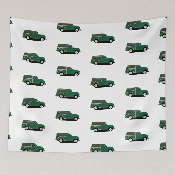 Item preview, Morris Minor Traveller (Dark Green) designed and sold by neil4404.