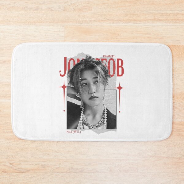 Item preview, P1Harmony Jongseob Scrapbook Collage Design in Black & Red designed and sold by HELL0WBELLO.