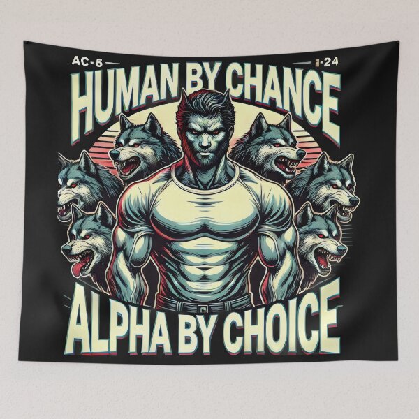 Item preview, Human by chance alpha by choice designed and sold by SaNNty.