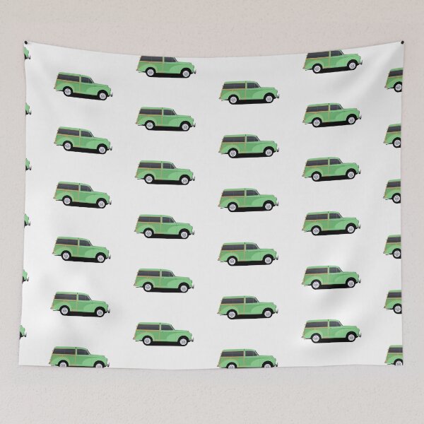 Item preview, Morris Minor Traveller (Light Green) designed and sold by neil4404.