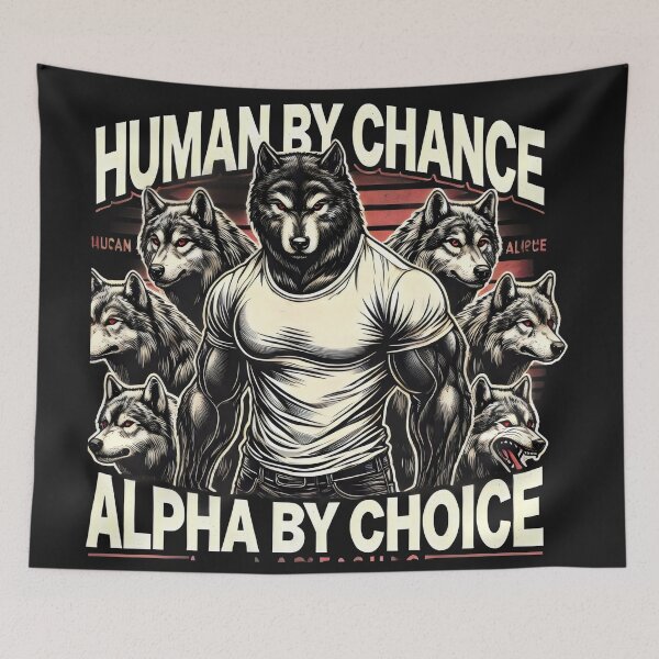 Item preview, Human by chance alpha by choice designed and sold by SaNNty.