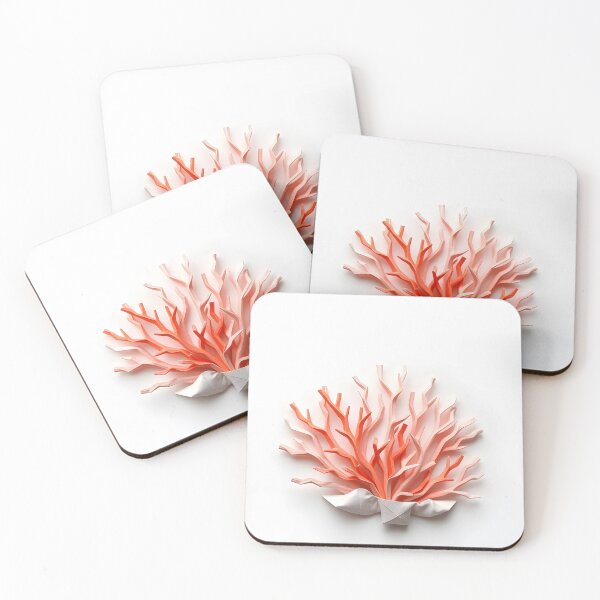 Item preview, Origami Style Coral designed and sold by Zazeyy.