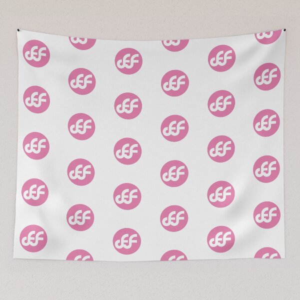 Item preview, FIFTY FIFTY 피프티 피프티 Keena Pink Logo (kpop) designed and sold by monkeybananas.