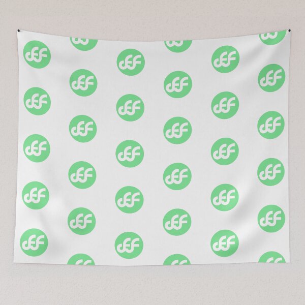 Item preview, FIFTY FIFTY 피프티 피프티 Chanelle Green Logo (kpop) designed and sold by monkeybananas.