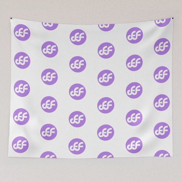 Item preview, FIFTY FIFTY 피프티 피프티 Athena Purple Logo (kpop) designed and sold by monkeybananas.