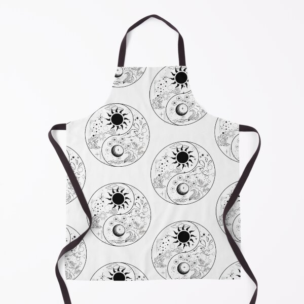 Item preview, Yin Yang Cosmic Harmony: Sun and Moon Celestial Art designed and sold by cosmiccircles01.