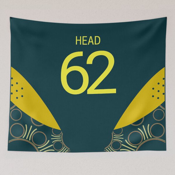 Item preview, Travis Head Australia Cricket T20 2024 world cup Jersey designed and sold by Pink Polar F1.