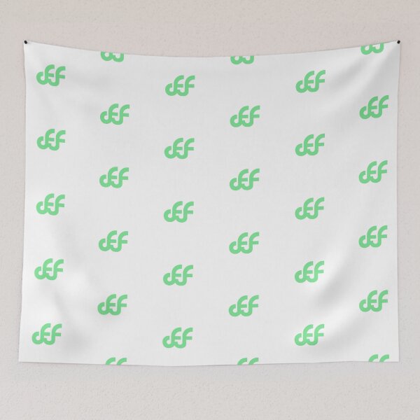 Item preview, FIFTY FIFTY 피프티 피프티 Chanelle Green Logo 2 (kpop) designed and sold by monkeybananas.