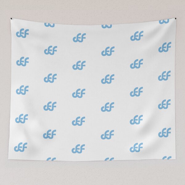 Item preview, FIFTY FIFTY 피프티 피프티 Yewon Blue Logo 2 (kpop) designed and sold by monkeybananas.