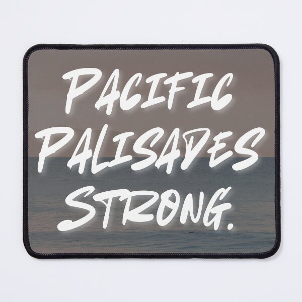 Item preview, Pacific Palisades Strong Ocean Waves Beach Scene designed and sold by Neeshki.