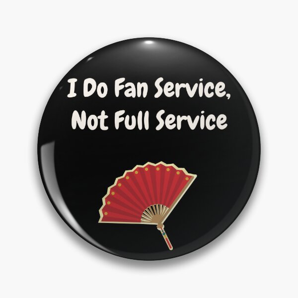 Item preview, I Do Fan Service - Red - Light designed and sold by Writerly Musings.