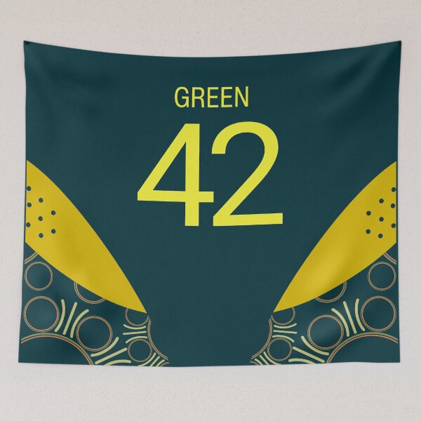Item preview, Cameron Green Australia Cricket T20 2024 world cup Jersey designed and sold by Pink Polar F1.