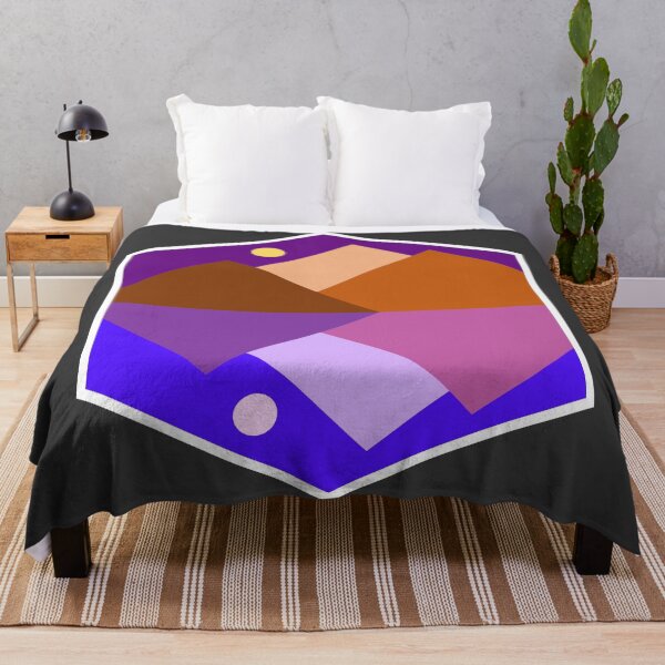 Item preview, Mountain Landscape Color Silhouette designed and sold by IORS.