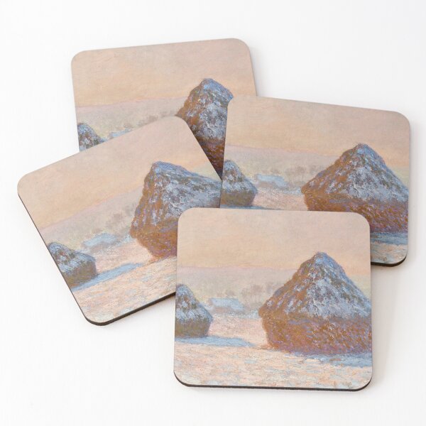 Item preview, Thatched cottages by Claude Monet designed and sold by Nicole Almendrada.