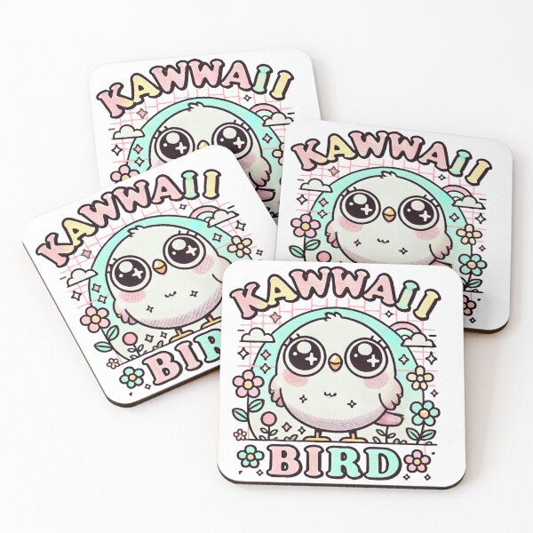 Item preview, Kawaii Bird Cheerful and colorful designed and sold by JonelleTshirts.