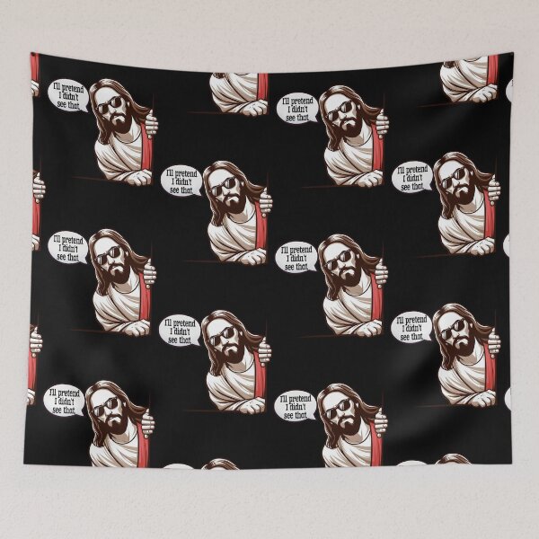 Item preview, I'll pretend I didn't see that Jesus Christ   designed and sold by Captain-Jackson.