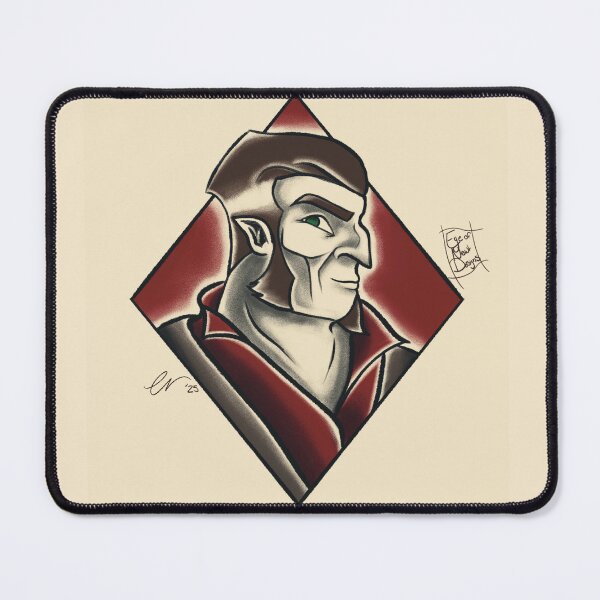 Item preview, Dr. Thaddius Blakk Portrait  designed and sold by Eye of Newt Designs.