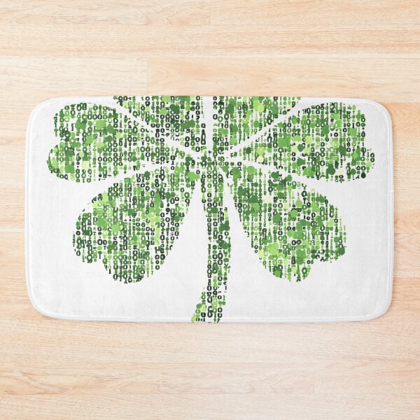 Item preview, Digital Cyberpunk Four-Leaf Clover St. Patrick's Day Vector designed and sold by AnnDesignStudio.