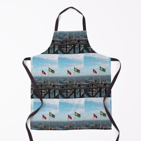 Item preview, Kangaroo Sun. Sydney Harbour Bridge photo - flag for Australia. designed and sold by Kangaroo Sun.