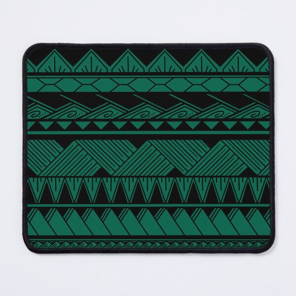 Item preview, Black and Green Tribal Pattern designed and sold by Steeb757.