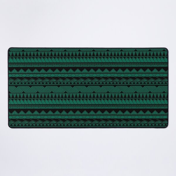 Item preview, Black and Green Tribal Pattern designed and sold by Steeb757.