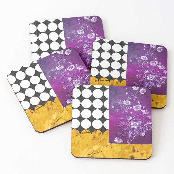 Item preview, Colorful Power Clash Bold Floral Eclectic Prints designed and sold by Vintage Eclectic Visuals.