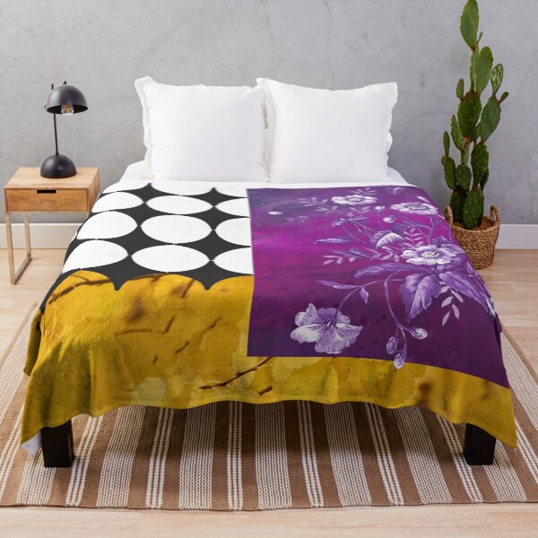 Item preview, Colorful Power Clash Bold Floral Eclectic Prints designed and sold by Vintage Eclectic Visuals.