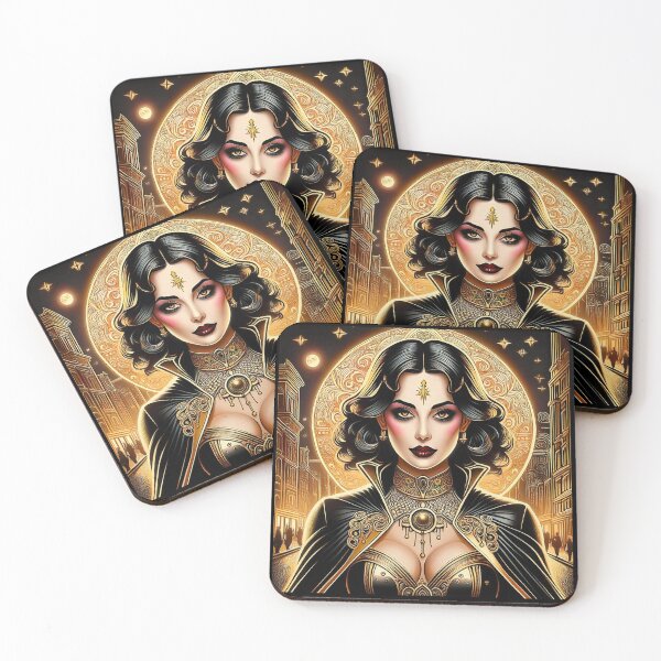 Item preview, Elegant Gothic Female Vampire Goddess designed and sold by Boxing Kangaroo Retail Company.