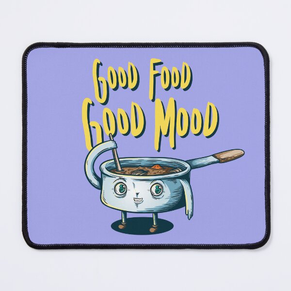 Item preview, Good Food, Good Mood - Quirky gift for a food lover - Present for a chef designed and sold by Design Atlas.